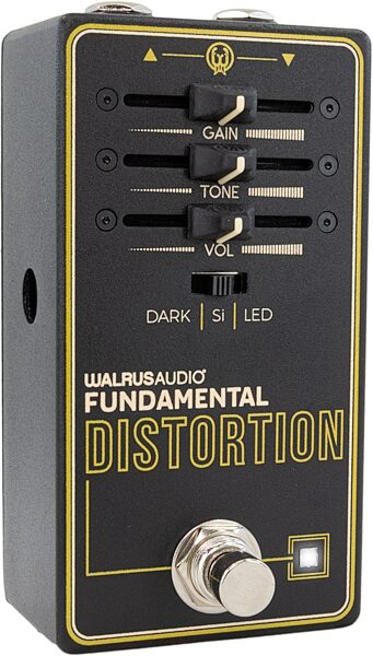 Walrus Audio Fundamental Series Distortion Pedal, New, Action Position Back