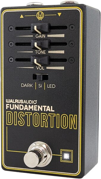 Walrus Audio Fundamental Series Distortion Pedal, New, Action Position Back