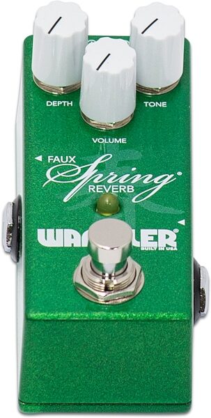 Wampler Mini Faux Spring Reverb Pedal, New, Detail Front