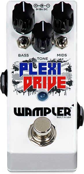 Wampler Plexi-Drive Mini Overdrive Pedal, Warehouse Resealed, Main