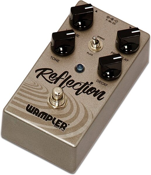 Wampler Reflection Reverb Pedal, Angled Front