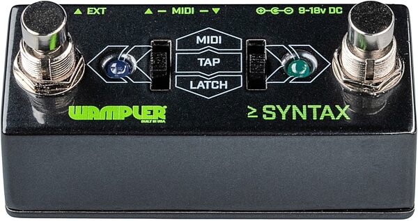 Wampler Syntax Expanded Rig Controller Pedal, Open Box (Very Good), Main