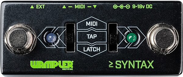 Wampler Syntax Expanded Rig Controller Pedal, Open Box (Very Good), Main