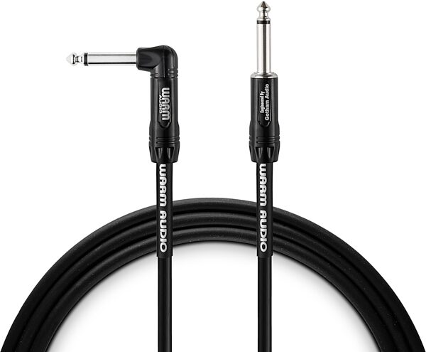 Warm Audio Pro-TS-1RT Pro Series Instrument Cable (with 1 Right Angle End), 10 foot, Main