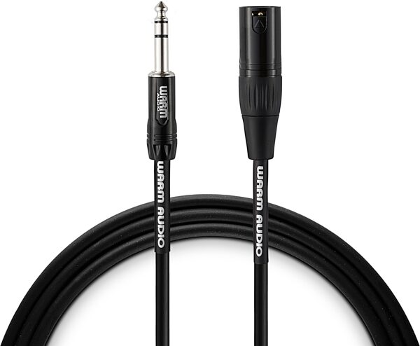 Warm Audio XLR-M to TRS-M Pro Series Cable, 3 foot, Main