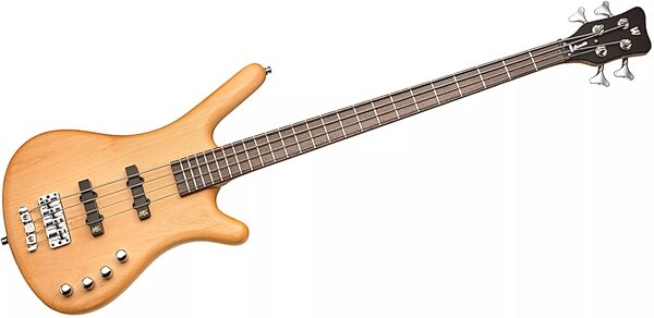 Warwick RockBass Corvette Basic 4 Active Electric Bass, Natural, Action Position Back