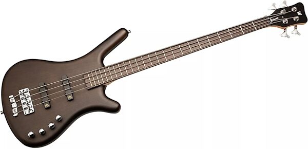 Warwick RockBass Corvette Basic 4 Active Electric Bass, Black, Action Position Back