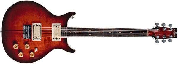 Washburn USA Hawk Electric Guitar, Vintage Sunburst, Action Position Back