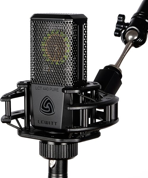 Lewitt LCT 440 PURE Large-Diaphragm Condenser Microphone, New, Angle