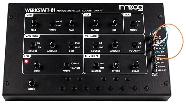 Moog Werkstatt-01 Analog Synthesizer Kit, Main