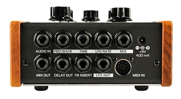Moog Moogerfooger MF-104M Super Delay Pedal, Back