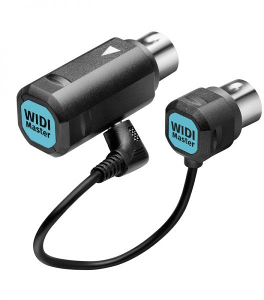 CME WIDI Master Wireless Bluetooth MIDI Adapter, New, Side