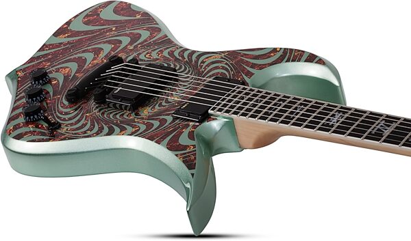 Wylde Audio Thoraxe Electric Guitar, Action Position Back