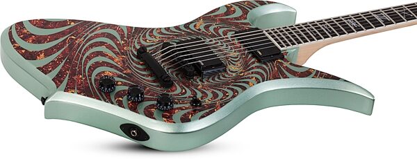 Wylde Audio Thoraxe Electric Guitar, Action Position Back