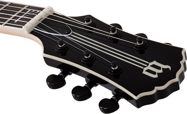 Wylde Audio Thoraxe Electric Guitar, Transparent Black Burst, Open Box (Very Good), Action Position Back
