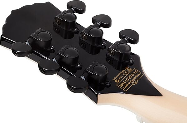 Wylde Audio Thoraxe Electric Guitar, Transparent Black Burst, Open Box (Very Good), Action Position Back