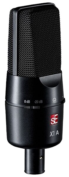 sE Electronics X1 A Large-Diaphragm Condenser Microphone, Black, view