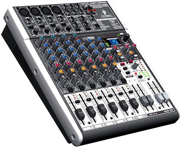 Behringer XENYX X1204USB USB Mixer with Effects, Left