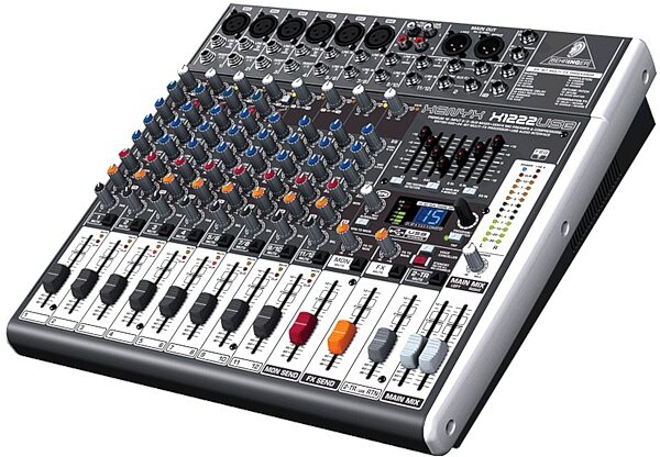 Behringer XENYX X1222USB 16-Channel Mixer with USB, Right