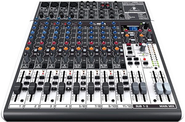 Behringer XENYX X1622USB 16-Channel Mixer with USB, Front