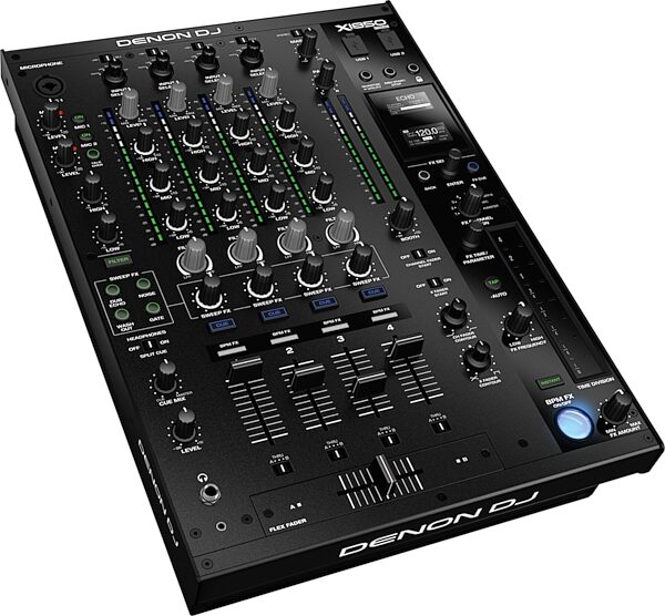 Denon DJ X1850 Prime DJ Mixer, New, Action Position Back