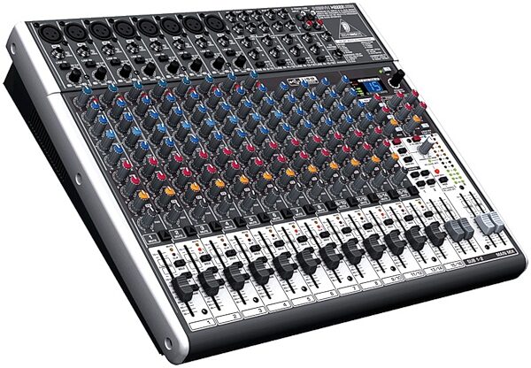 Behringer XENYX X2222USB 22-Channel Mixer with USB, Left