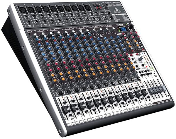Behringer XENYX X2442USB 16-Channel Mixer with USB, Left