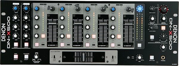 Denon DNX500 Professional Rackmount DJ Mixer, Main