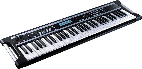 Korg X50 61-Key Synthesizer Keyboard, Angle