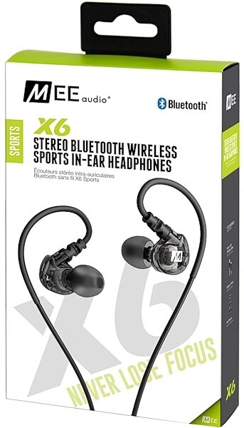 MEE Audio X6 Bluetooth Wireless In-Ear Headhones, ve