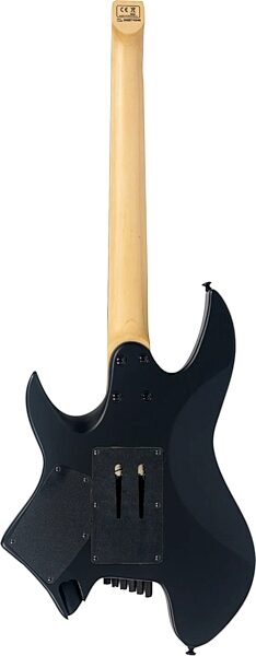 Sire Larry Carlton X6 Headless Electric Guitar (with Gig Bag), Black Satin, Action Position Back