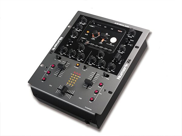 Numark X6 2-Channel Tabletop DJ Mixer with FX, Main
