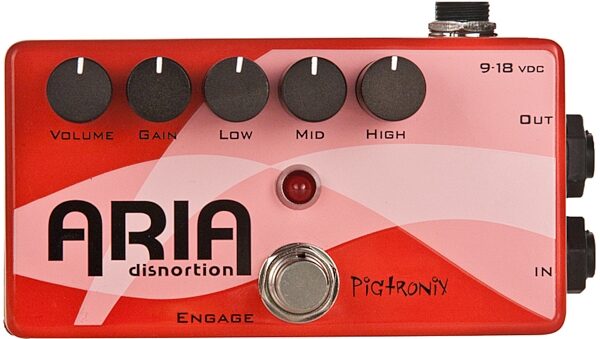 Pigtronix Aria Disnortion Overdrive and EQ Pedal, Main
