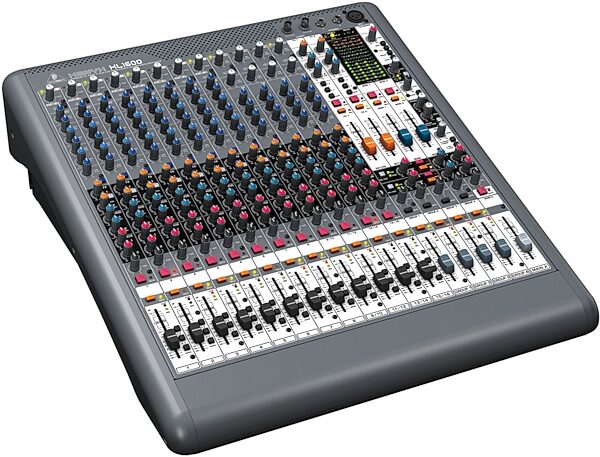 Behringer XENYX XL1600 16-Channel Mixer, Left Angle