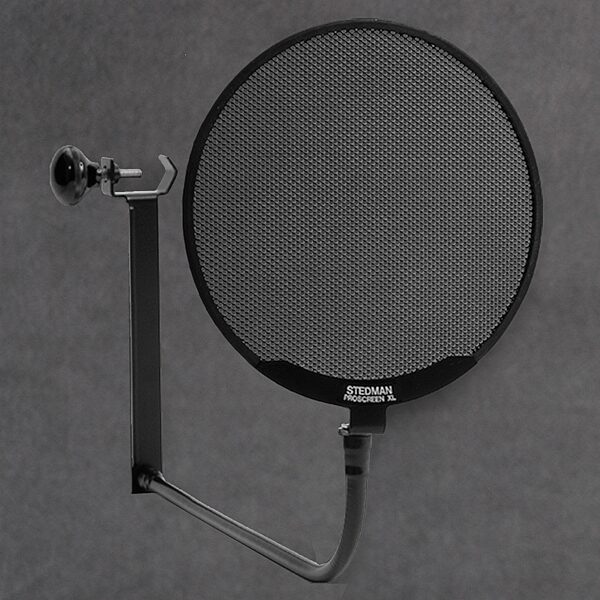Stedman Proscreen XL Metal Microphone Pop Filter with Gooseneck, New, Action Position Front