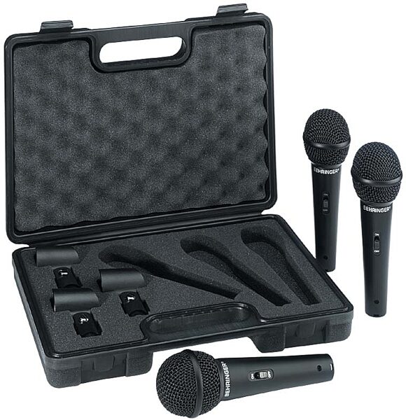 Behringer XM1800S Ultravoice Dynamic Microphone Package, Main