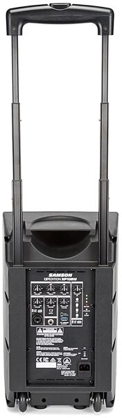 Samson Expedition XP108w Rechargeable Portable PA System with Handheld Wireless Microphone, Rear Handle Extended