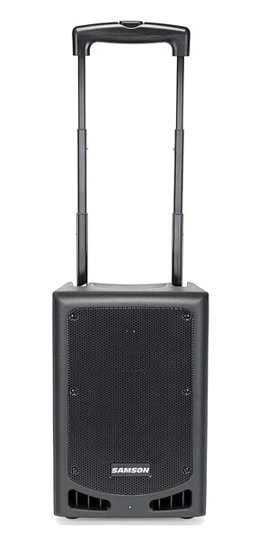 Samson Expedition XP108w Rechargeable Portable PA System with Handheld Wireless Microphone, Handle Extended