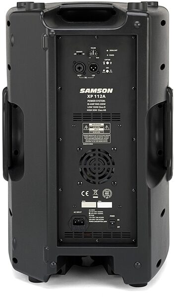 Samson XP112A Active PA Speaker, Back