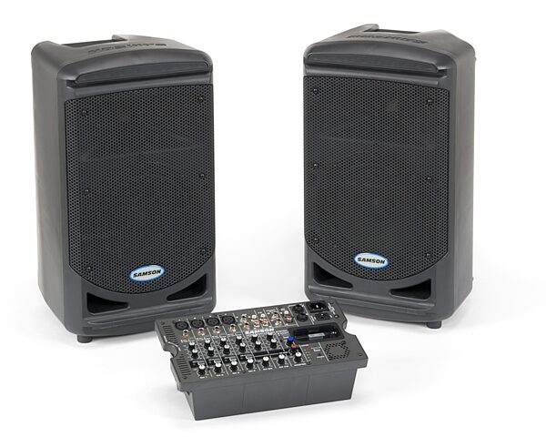 Samson XP308i Portable PA System with iPod Dock, View Without iPod