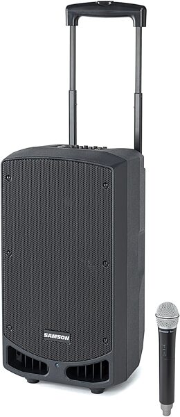 Samson Expedition XP310w Rechargeable Portable PA System, Band K (470-494 MHz), USED, Open Box (Very Good), Action Position Front