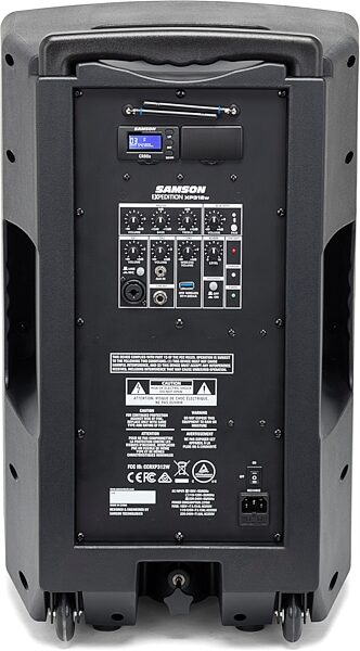 Samson Expedition XP312w Rechargeable Portable PA System, Band K (470-494 MHz), Action Position Front