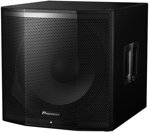 Pioneer XPRS 115S Powered Subwoofer, Angle