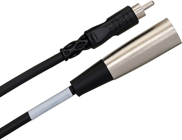 Hosa XRM XLR Male to RCA Interconnect Cable, 2 foot, Action Position Back