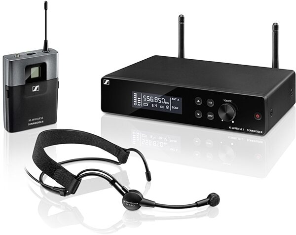 Sennheiser XSW2-ME3 Wireless Headset Microphone System, New, Main