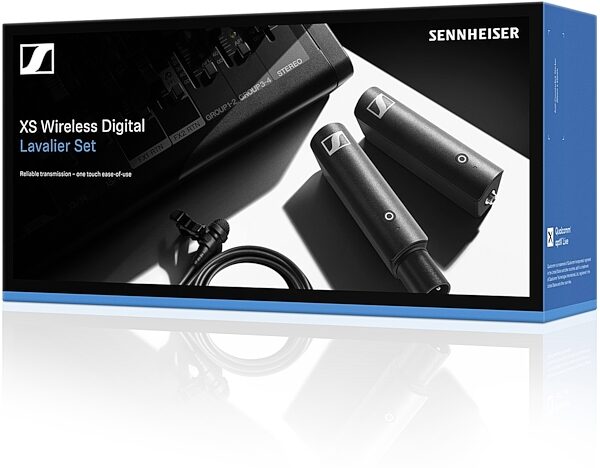 Sennheiser XSW-D Lavalier Set Digital Wireless Microphone System, New, Package
