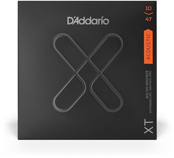 D'Addario XT 80/20 Bronze Acoustic Guitar Strings, 10-47, view