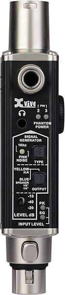 Xvive AT-1 Portable Audio Tester, Action Position Back