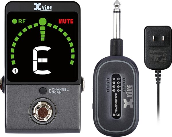 Xvive P58 Digital Wireless Guitar Pedal System, New, Action Position Back