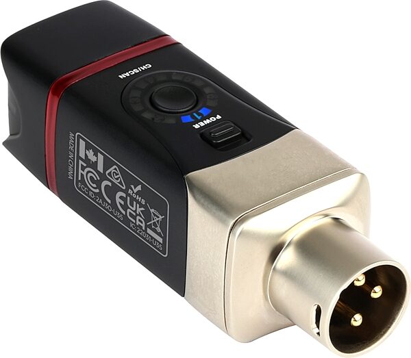 Xvive U35R 5.8GHz Digital Wireless Microphone Receiver, New, Action Position Back